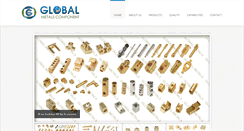 Desktop Screenshot of globalmetals.co.in