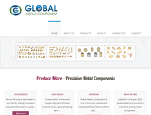 Tablet Screenshot of globalmetals.co.in